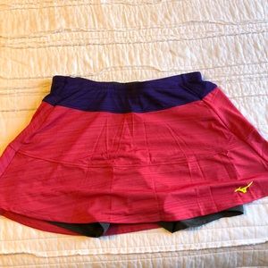 Mizuno running skort